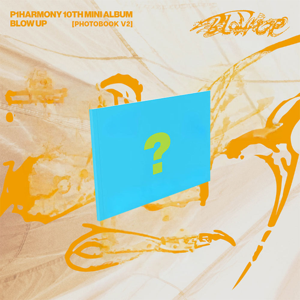 P1Harmony BLOW UP 10th Mini Album Photobook Ver - V2 Ver - main image