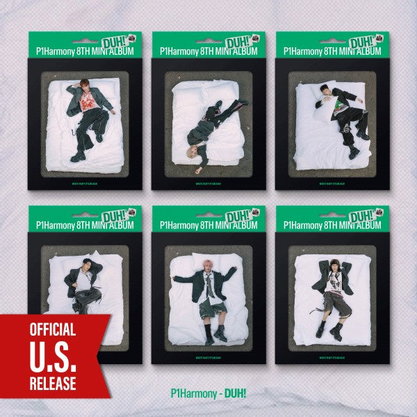 P1Harmony - DUH! [8th Mini Album - Signed COMPACT Ver.] - K PLACE