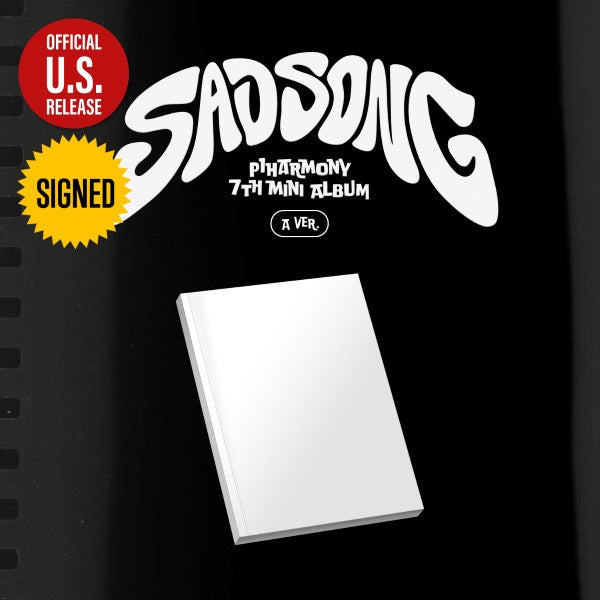 P1harmony SAD SONG 7th 直筆サイン入り　アルバム2点セット P1Harmony 7th Mini Album - Sad Song (hello82 Exclusive) [Signed