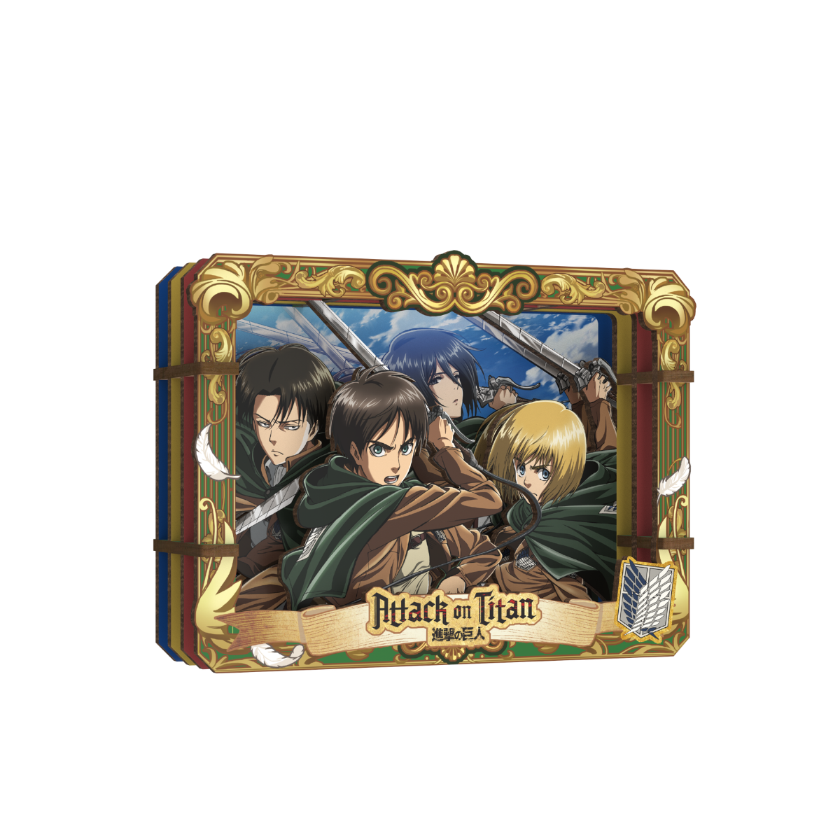 PUREMIND x ATTACK ON TITAN Wooden Gallery Blind Box - Main Image 5