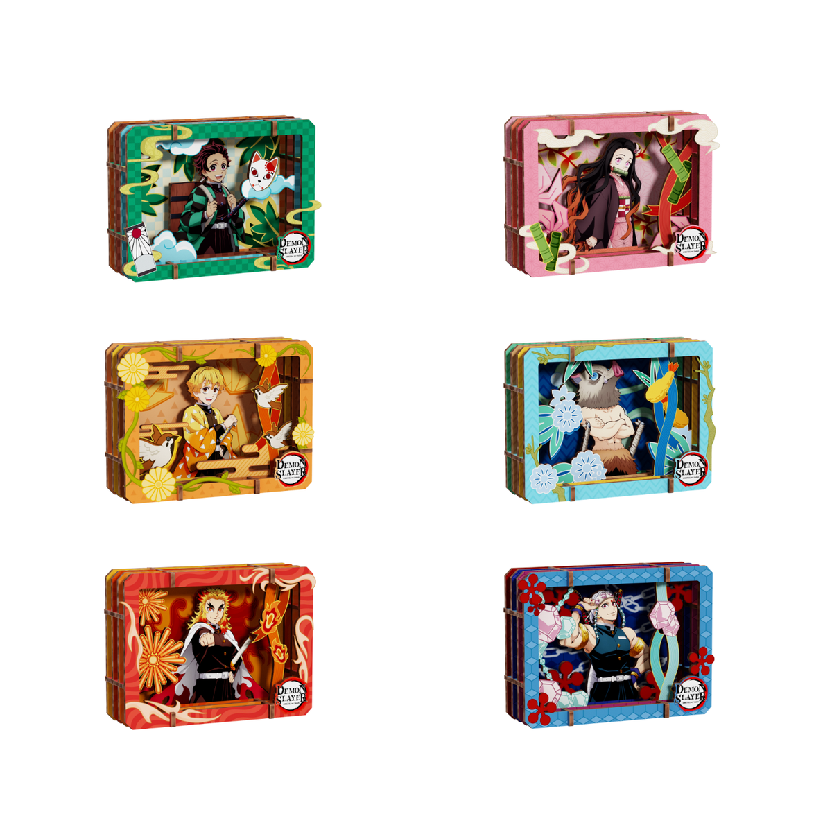 PUREMIND x DEMON SLAYER Journey Together Wooden Gallery Blind Box - Main Image 2