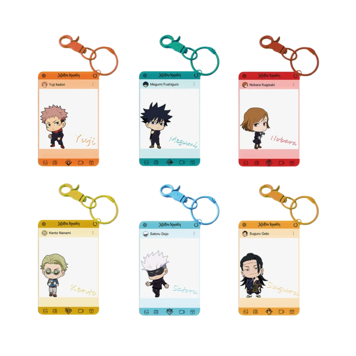 PUREMIND x JUJUTSU KAISEN Acrylic Clear Card Blind Bag - Main Image 2