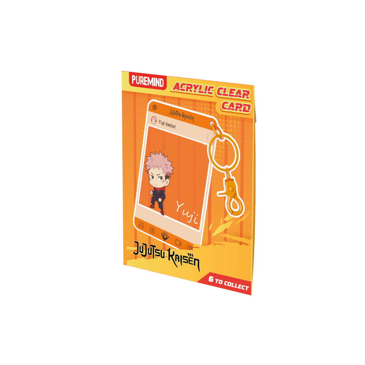 PUREMIND x JUJUTSU KAISEN Acrylic Clear Card Blind Bag - Main Image