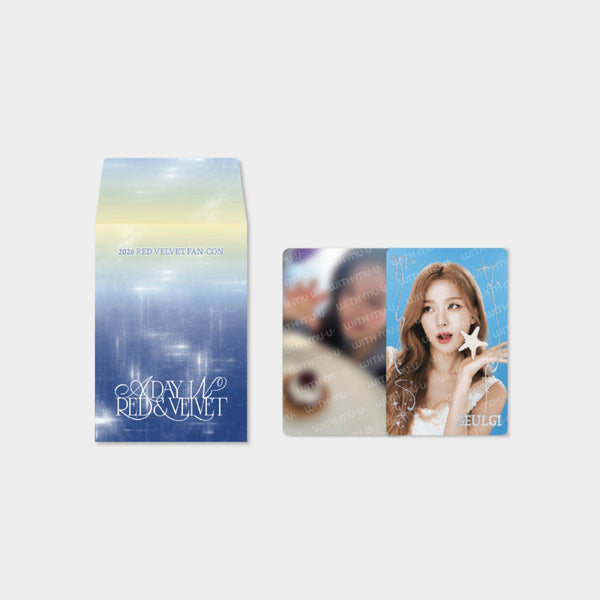 Red Velvet - Random Trading Card [2026 FAN-CON 'A Day in Red