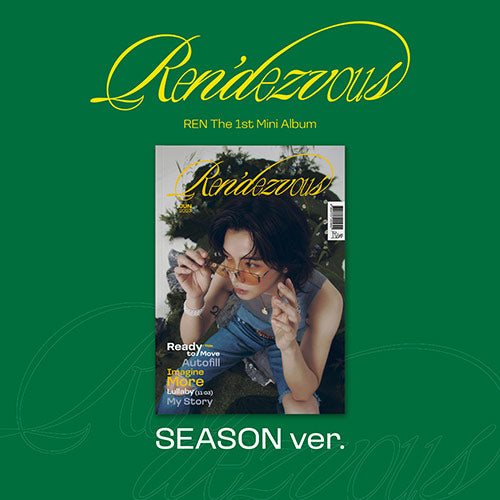 【中古】「非常に良い」［CD］Rendez-vous (1st Mini Album) REN - Rendezvous [1st Mini Album - Photobook Ver.] - K PLACE