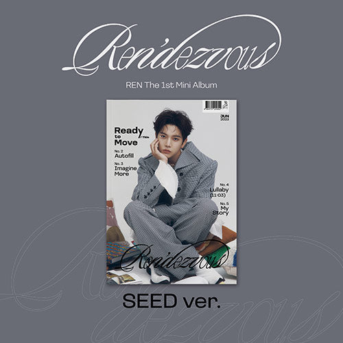 【中古】「非常に良い」［CD］Rendez-vous (1st Mini Album) REN - Rendezvous [1st Mini Album - Photobook Ver.] - K PLACE