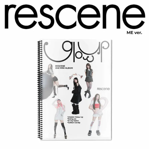 rescene Glow Up サイン入りアルバム 韓国音楽 RESCENE (リセンヌ) - 2ndミニアルバム 「Glow Up」 QR