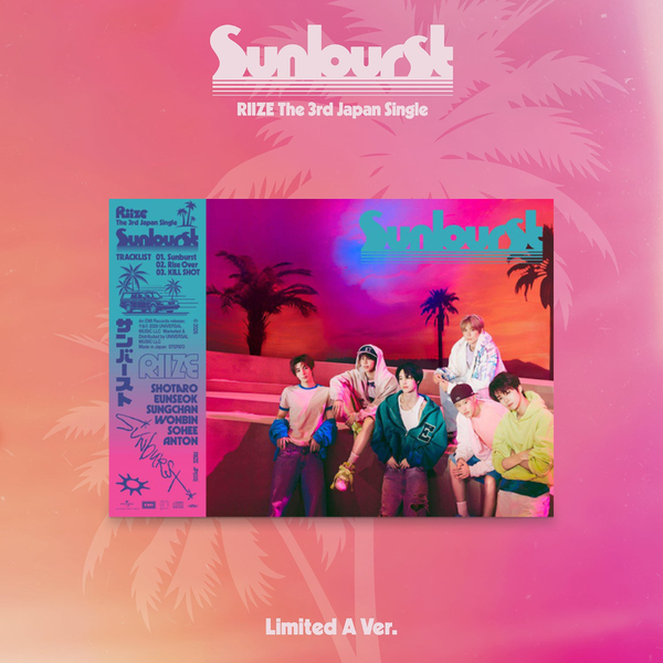 RIIZE - Sunburst [3rd JP Single Album - Limited Edition A] - K PLACE