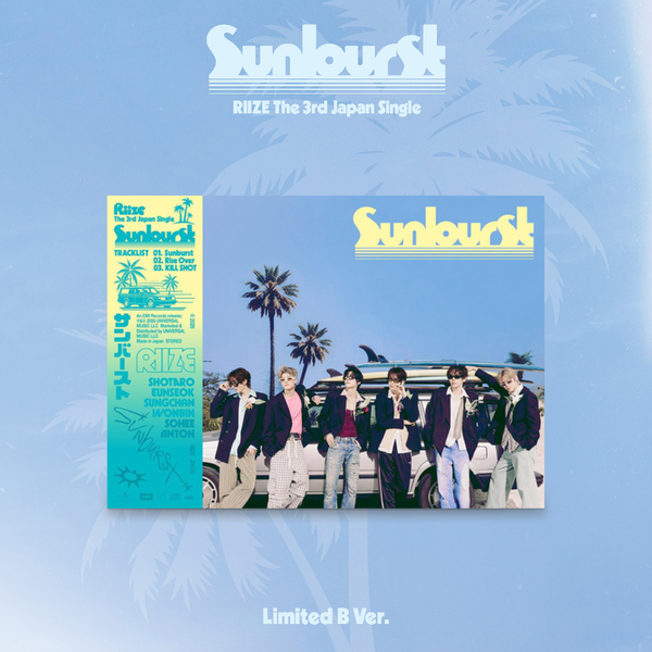 RIIZE - Sunburst [3rd JP Single Album - Limited Edition B] - K PLACE