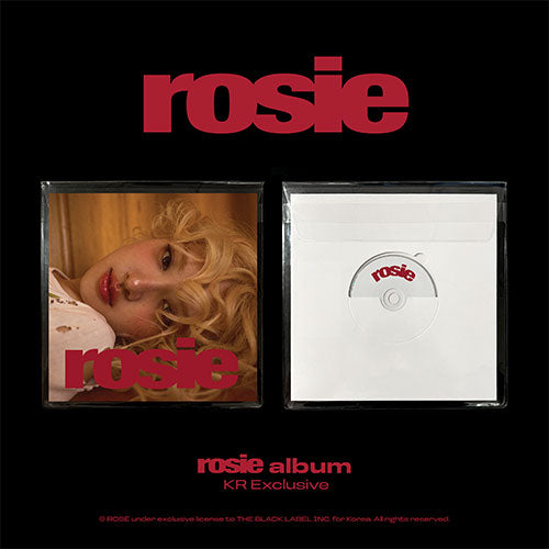 【未開封】【レコード】ROSE rosie: 1st Studio Album ROSÉ - rosie [1st Album - KR Exclusive Ver.] - K PLACE