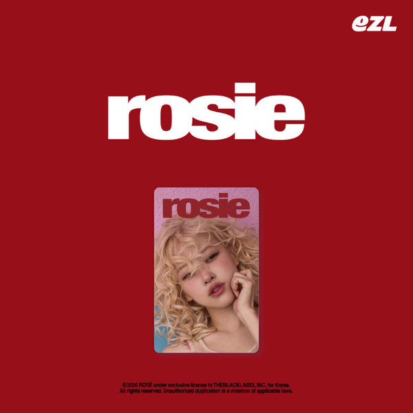 ROSÉ - rosie [EZL Transportation Card] - K PLACE