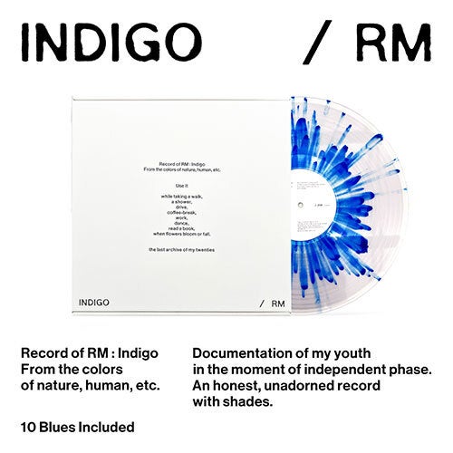 【新品未開封】RM indigo レコード RM - Indigo [1st Album - LP Edition] - K PLACE