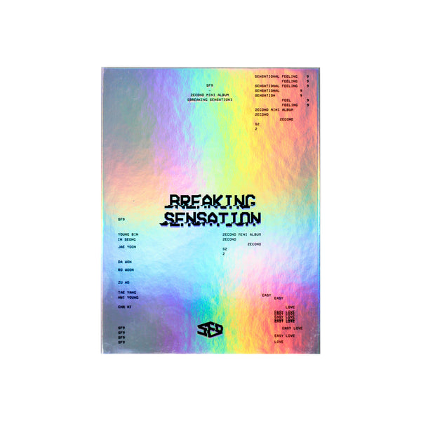 SF9 BREAKING SENSATION サイン入り SF9 BREAKING SENSATION サイン入り SF9 - SF9 [BREAKING