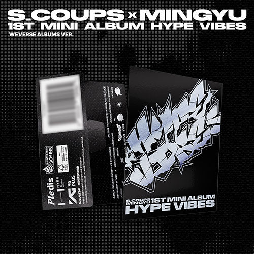 S.COUPS X MINGYU - HYPE VIBES [1st Mini Album - Weverse Ver.] - K
