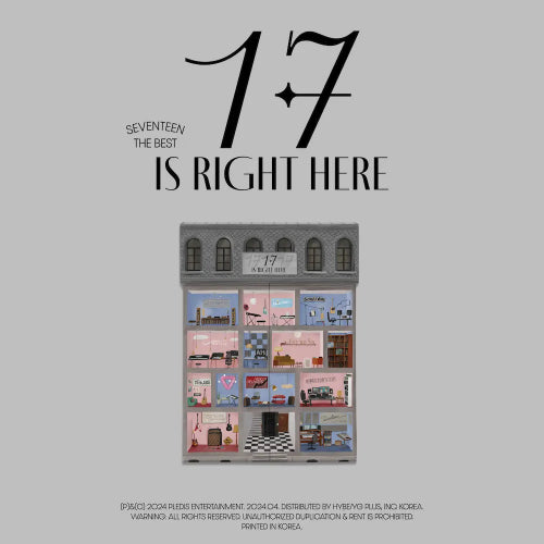SEVENTEEN 17 is right here carat盤 全種 13個 SEVENTEEN 17 is SEVENTEEN 17 is right here carat盤 全種 13個 SEVENTEEN 17 is