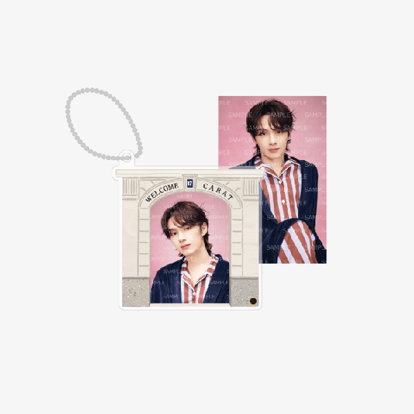 SEVENTEEN - Acrylic Photo Keyring [2024 SEVENTEEN in CARAT LAND Official MD]