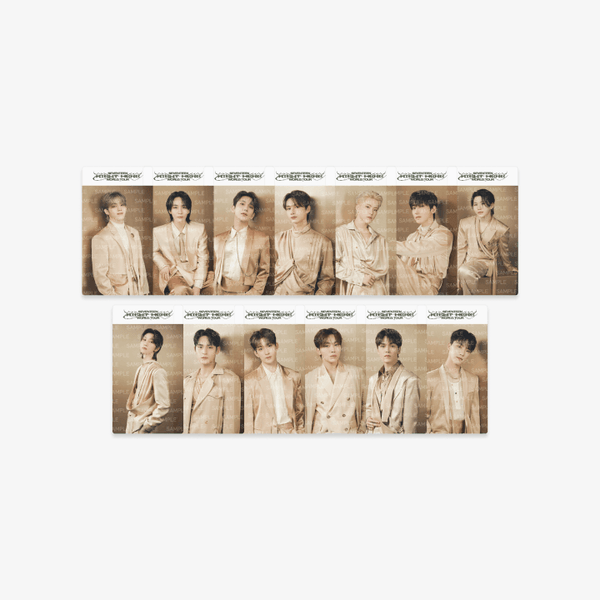 SEVENTEEN  ヘンガレ　ブックマークver.SET seventeen-clear-bookmark-set-