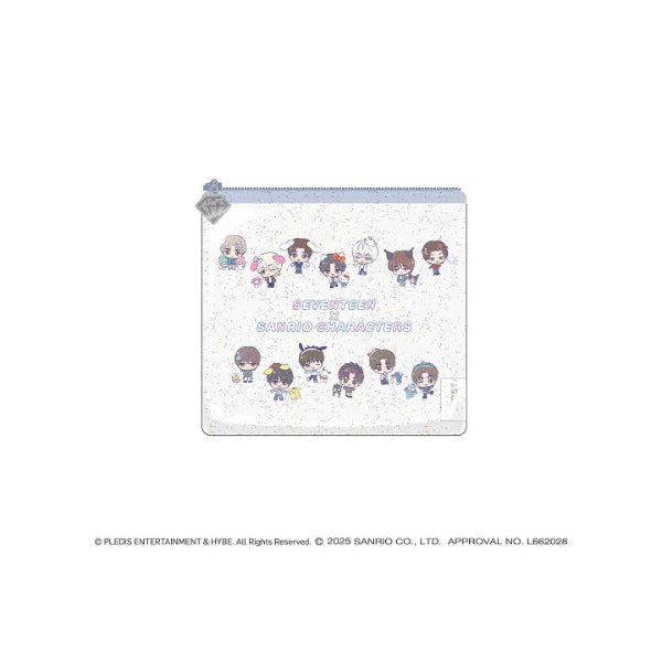 SEVENTEEN - Flat Pouch [SEVENTEEN x SANRIO CHARACTERS