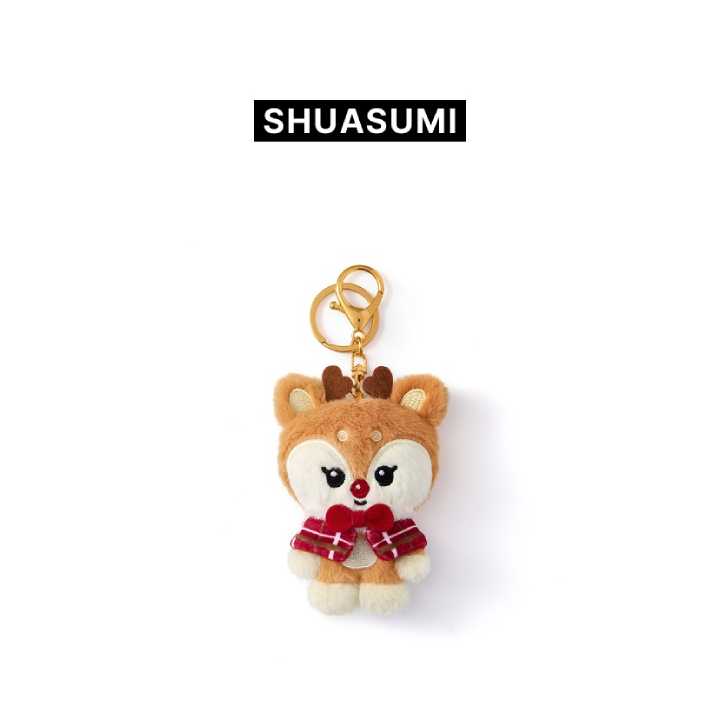 SEVENTEEN Plush Keyring HOLIDAY with MINITEEN Official MD - SHUASUMI Version