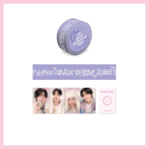 Stray Kids - Box Tape Set [5th Fanmeeting 'SKZ 5'CLOCK' Official Stray Kids - Box Tape Set [5th Fanmeeting 'SKZ 5'CLOCK' Official