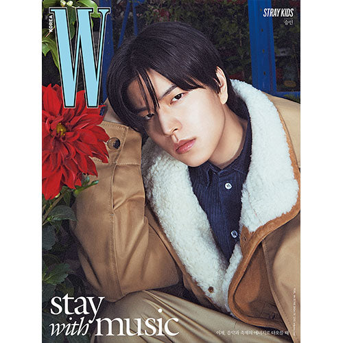 STRAY KIDS Cover W Volume 6 June 2024 - O Version main image