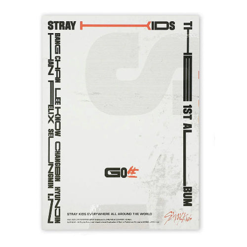 STRAY KIDS - GO LIVE [1st Album - STANDARD Ver.] - K PLACE
