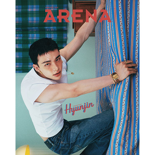 Stray Kids HYUNJIN Cover - ARENA HOMME+ Korea [June 2025] - K PLACE