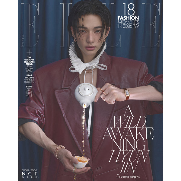 Stray Kids HYUNJIN Cover - ELLE [April 2026] - K PLACE