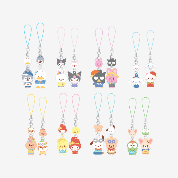 Stray Kids - Mini Figure Couple Keyring [SKZOO X SANRIO CHARACTERS Stray Kids - Mini Figure Couple Keyring [SKZOO X SANRIO CHARACTERS
