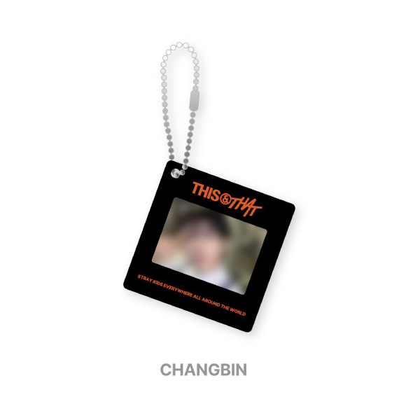 Stray Kids Photo Keyring THIS and THAT POP UP Store Official MD CHANGBIN Ver - main image