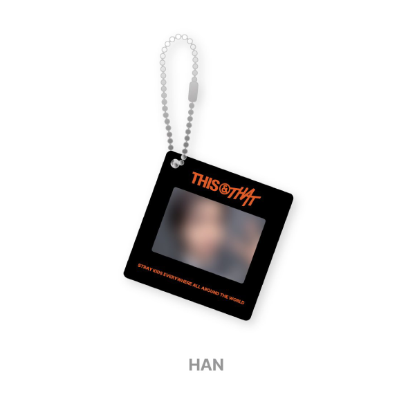 Stray Kids Photo Keyring THIS and THAT POP UP Store Official MD HAN Ver - main image