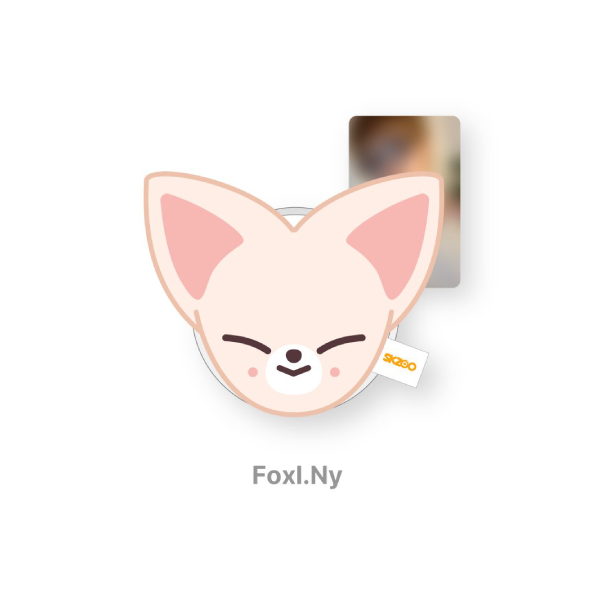 Stray Kids Plush Magnetic Holder THIS and THAT POP UP Store Official MD FOXINY Ver - main image