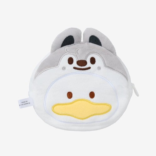 Stray Kids Reversible Pouch SKZOO X SANRIO CHARACTERS RUN IT JAPAN World Tour Official MD - Wolf Chan Ver -Main Image 3