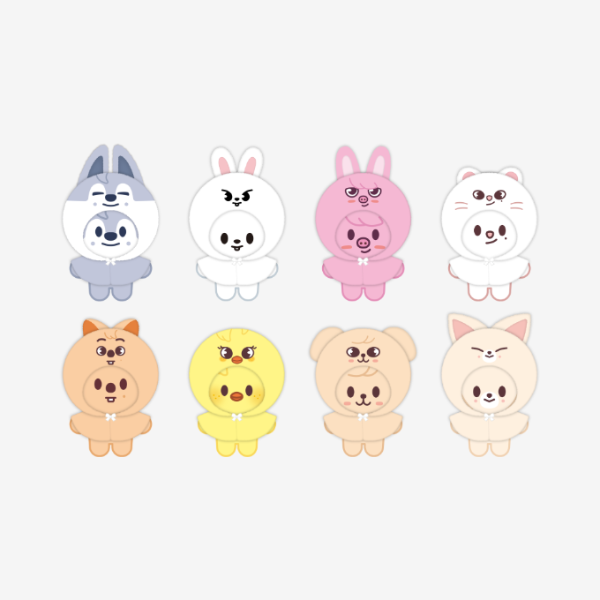 stray kids 5'CLOCK ポガリぬいぐるみ アウトフィット マイクロ Stray Kids - SKZOO 10CM Plush Outfit [5th Fanmeeting 'SKZ 5