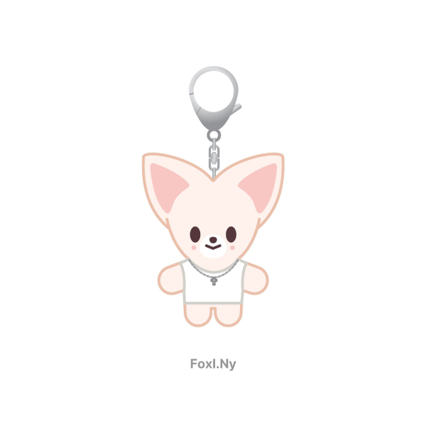 Stray Kids SKZOO Costume Plush Keyring THIS and THAT POP UP Store Official MD FOXINY Ver - main image