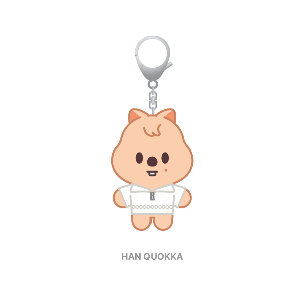 Stray Kids SKZOO Costume Plush Keyring THIS and THAT POP UP Store Official MD HAN QUOKKA Ver - main image