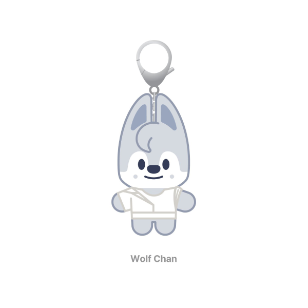 Stray Kids SKZOO Costume Plush Keyring THIS and THAT POP UP Store Official MD WOLF CHAN Ver - main image