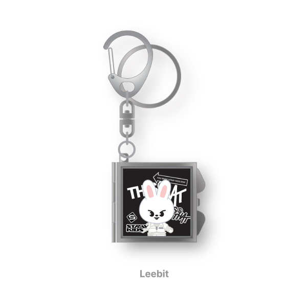 Stray Kids SKZOO Mirror Keyring THIS and THAT POP UP Store Official MD LEEBIT Ver - main image