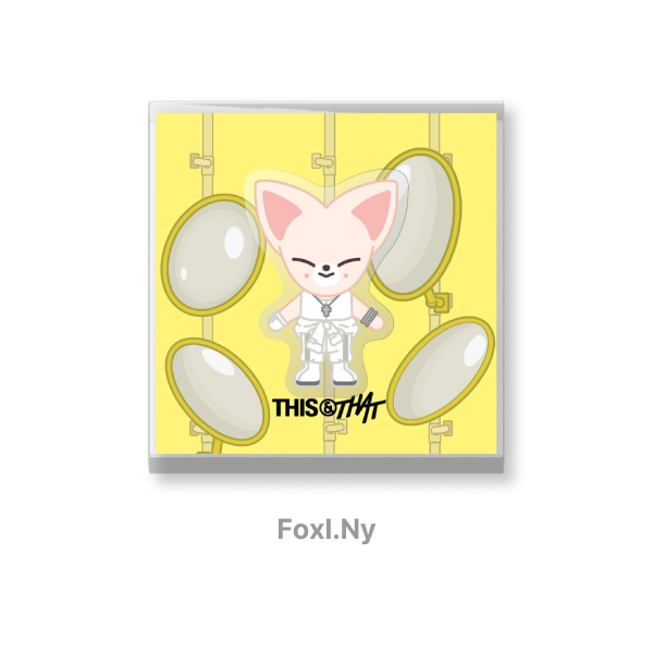 Stray Kids SKZOO Spinning Magnet THIS and THAT POP UP Store Official MD FOXINY Ver - main image
