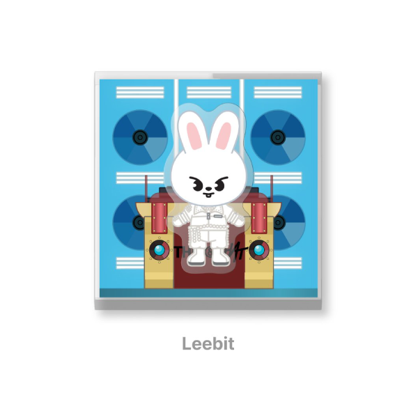 Stray Kids SKZOO Spinning Magnet THIS and THAT POP UP Store Official MD LEEBIT Ver - main image