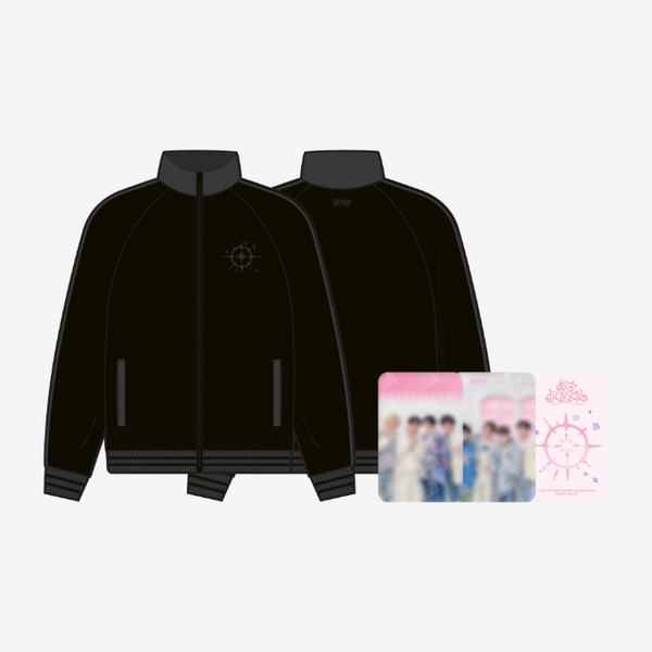 straykids ファンミSKZ5'CLOCK トラックジャケット トレカ付 Stray Kids - Track Jacket [5th Fanmeeting 'SKZ 5'CLOCK
