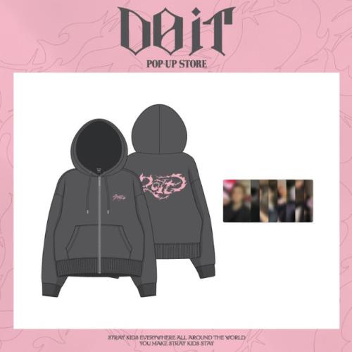 straykids Do iT POPUP フーディ　未開封 Stray Kids - Zip-Up Hoodie [DO IT POP-UP Store Official MD] - K PLACE