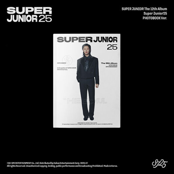 Super Junior - Super Junior25 [The 12th Album - Photobook Ver Super Junior - Super Junior25 [The 12th Album - Photobook Ver