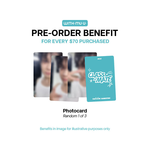 TAEMIN - Beads Necklace [2025 Fanmeeting 'CLASS-MATE' Official MD