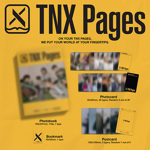 TNX - TNX Pages [Photobook] - K PLACE