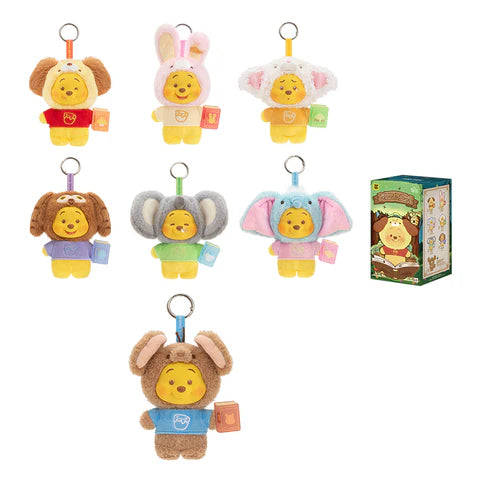 TOPTOY x DISNEY Winnie the Pooh Animal Storybook Series Plush Keychain Blind Box - Main Image 8