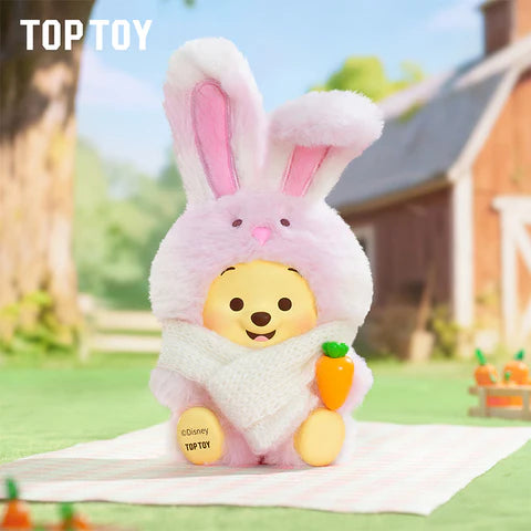 TOPTOY x DISNEY Winnie the Pooh Happy Farm Series Figure Plush Keychain Blind Box - Main Image 16