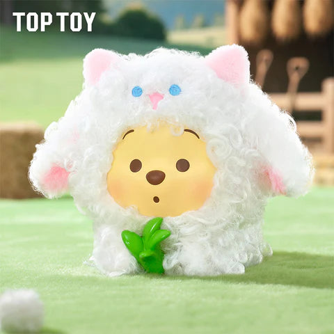 TOPTOY x DISNEY Winnie the Pooh Happy Farm Series Figure Plush Keychain Blind Box - Main Image 3