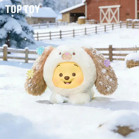 TOPTOY x DISNEY Winnie the Pooh Happy Farm Series Figure Plush Keychain Blind Box - Main Image 4