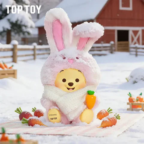 TOPTOY x DISNEY Winnie the Pooh Happy Farm Series Figure Plush Keychain Blind Box - Main Image 5
